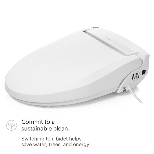 Brondell Swash DR802 Advanced Bidet Toilet Seat with Remote Control