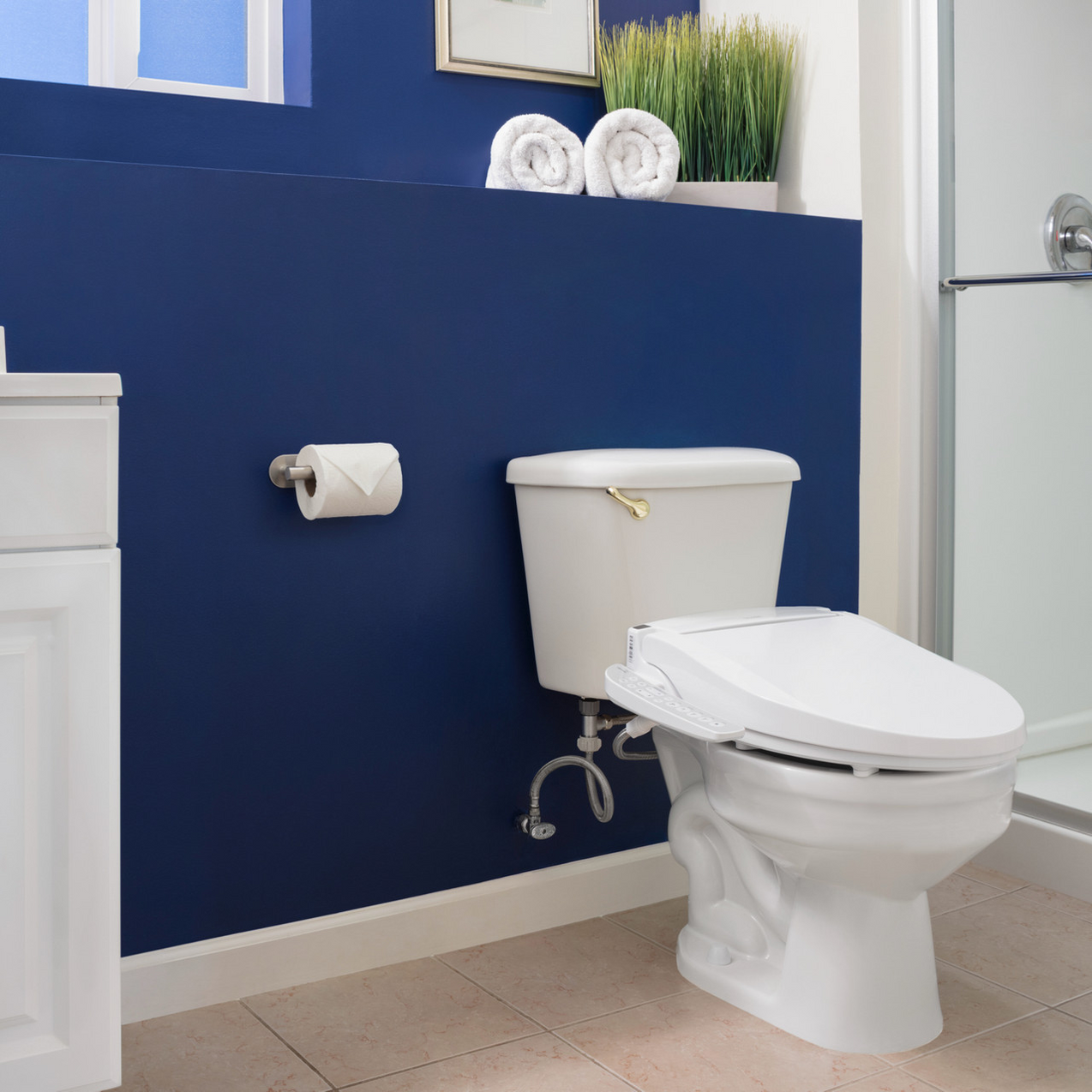 Brondell Swash DR801 Advanced Bidet Toilet Seat with Side Arm Control ...