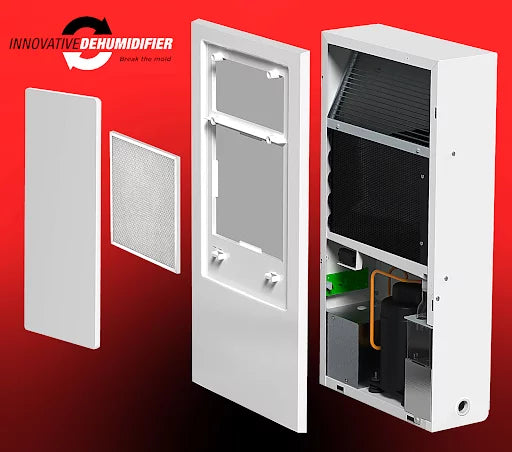 Innovative Dehumidifier IW25-5 In-Wall Dehumidifier