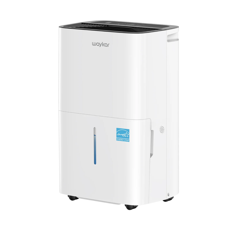 Waykar 80 Pints Energy Star Dehumidifier for Home, Dehumidifier with Drain Hose and 1.45 Gal Tank - CHWA80B