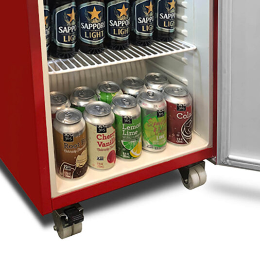 Whynter TBR-185SR Portable 1.8 cu. ft. Tool Box Refrigerator with 2 Drawers and Lock