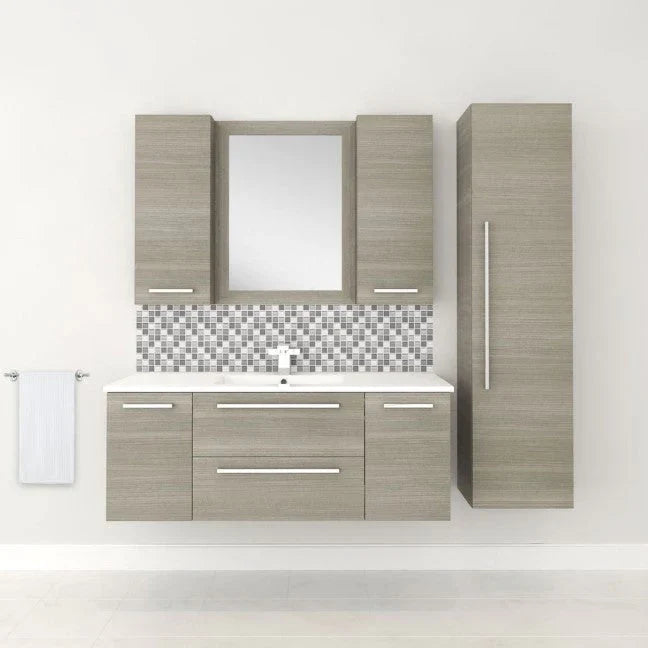 Cutler Silhouette 48” Aria Wall Mount Bathroom Vanity FV ARIA48