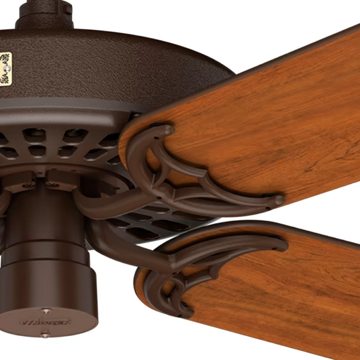 Hunter 52-Inch Outdoor Original Chestnut Brown Ceiling Fan