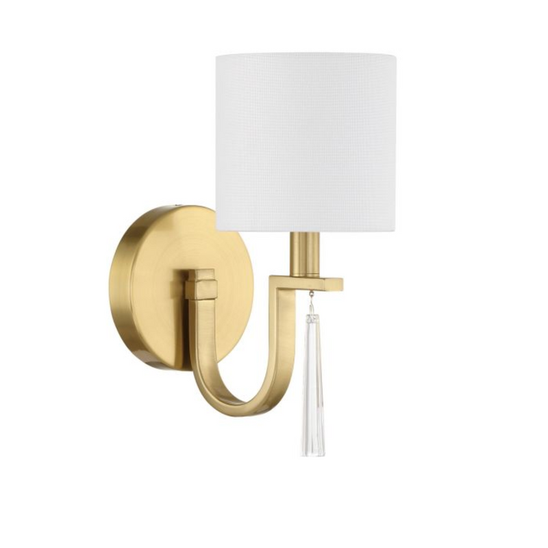 Craftmade Fortuna 1 Light Wall Sconce - 58261-SB