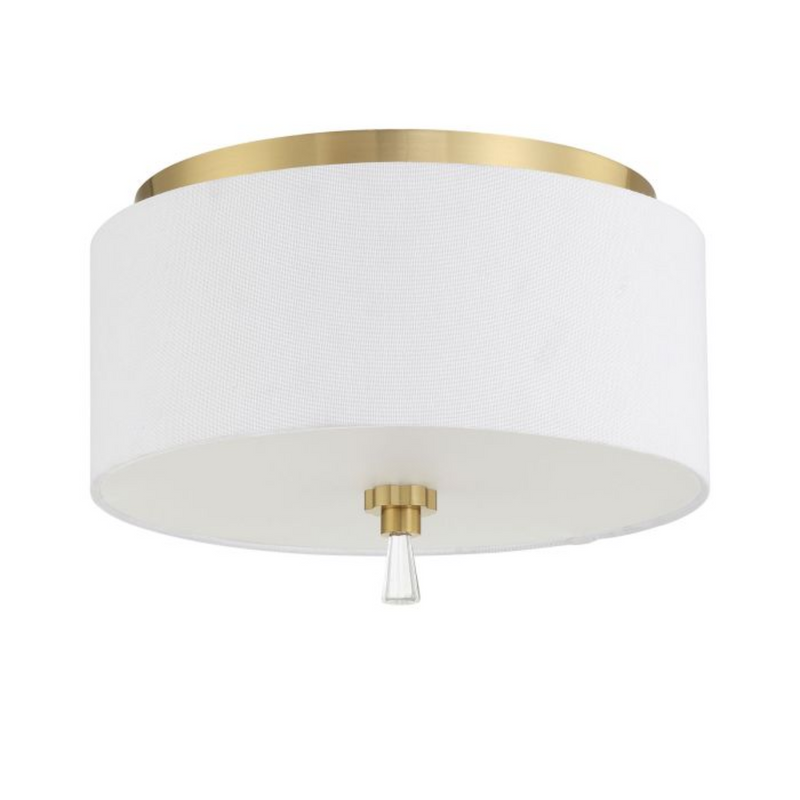 Craftmade Fortuna 2 Light Flushmount - 58282-SB