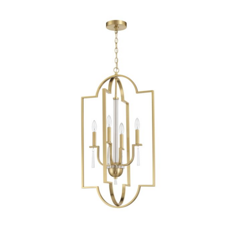 Craftmade Fortuna 4 Light Foyer - 58234-SB