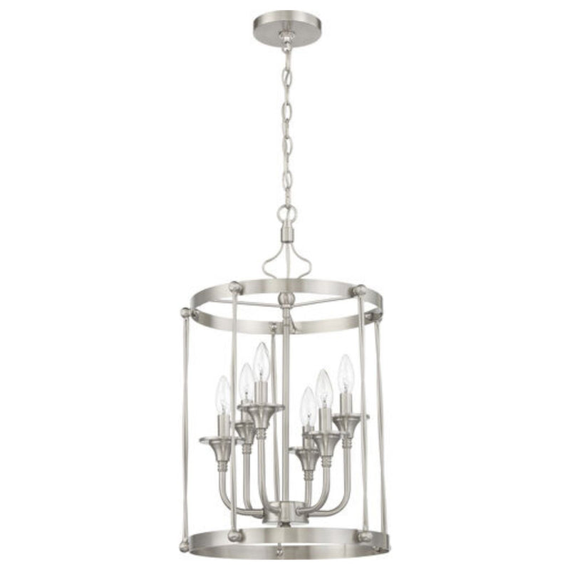 Craftmade Jolenne 6 Light 15 Inch Foyer Pendant Light