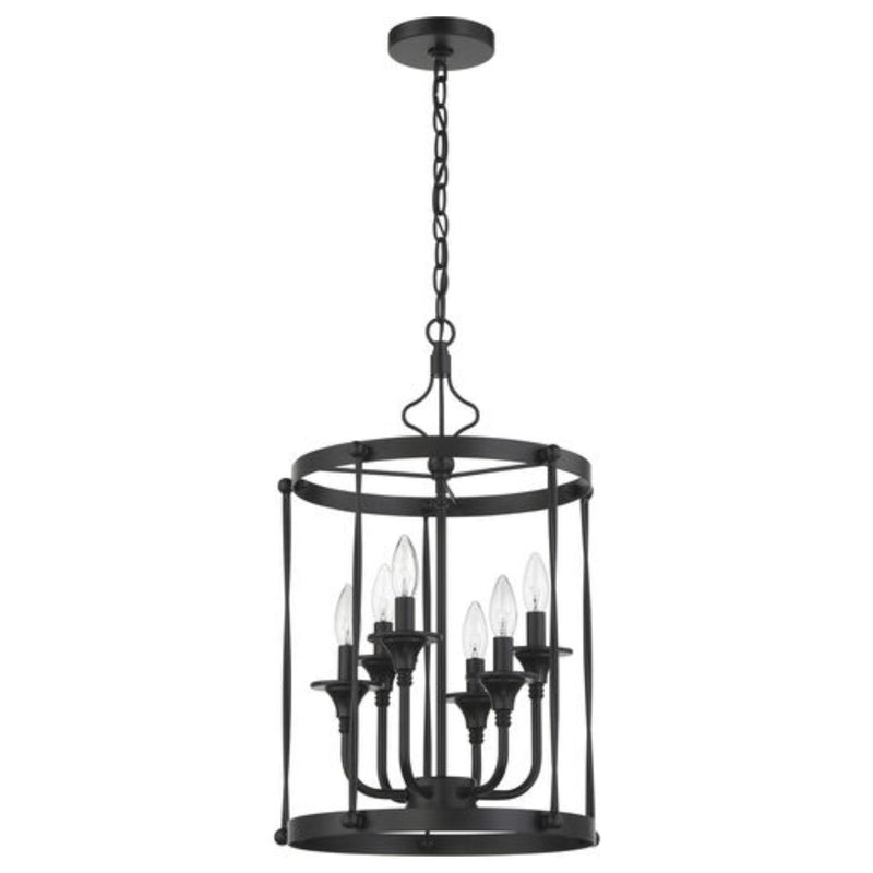 Craftmade Jolenne 6 Light 15 Inch Foyer Pendant Light