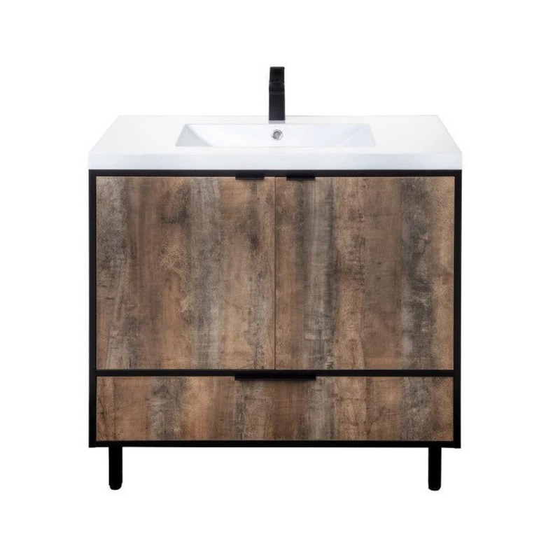 Cutler London 36” Whisky Freestanding Vanity LCWSKBLK36