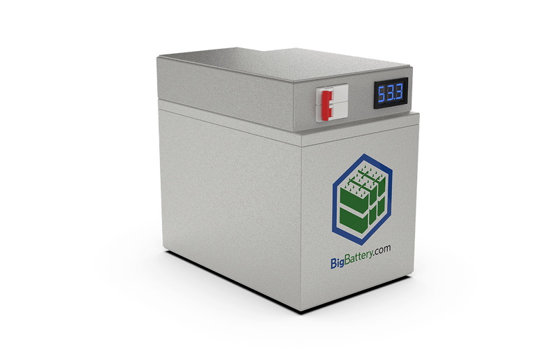 BigBattery 48V EAGLE –  LiFePO4 – 30Ah – 1.53kWh
