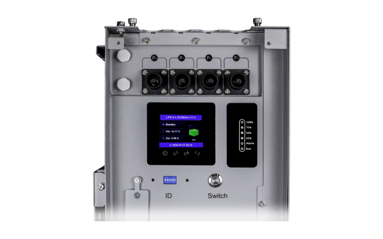 BigBattery EG4 WallMount 280Ah All Weather 48V - 14.3kWh Home Battery Backup - FEWPP-48143-G1