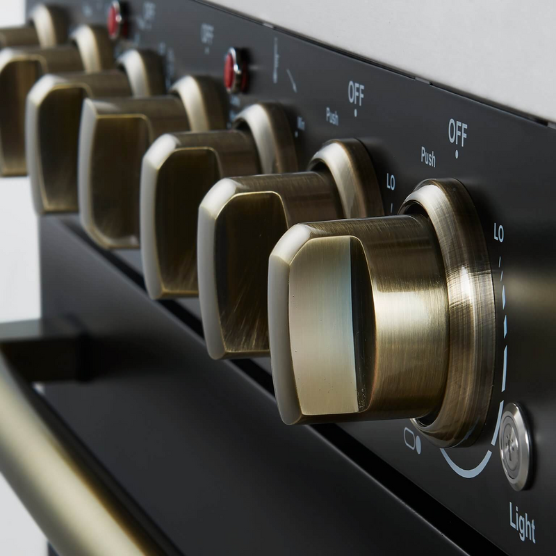 Forno PAOLO 30" Freestanding Electric Range in Black - FFSEL6011-30BLK
