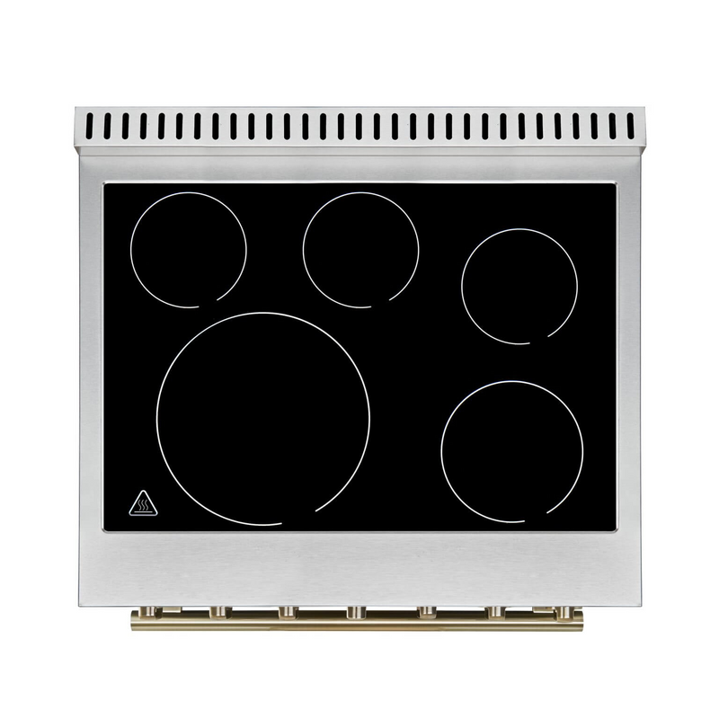 Forno PAOLO 30" Freestanding Electric Range in White - FFSEL6011-30WHT