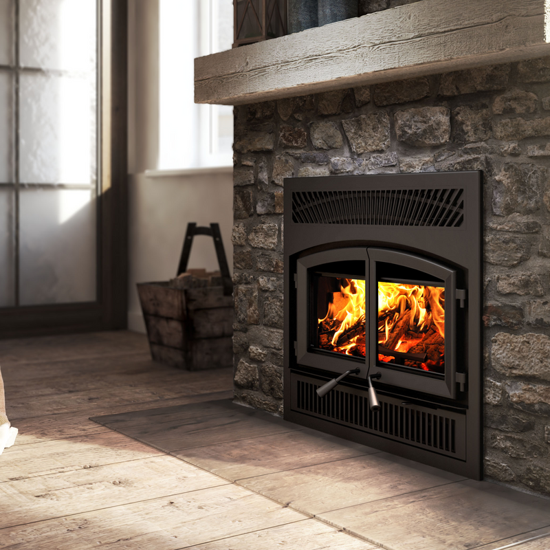 Enerzone Solution 2.5 ZC II High-Efficiency Fireplace Bundle
