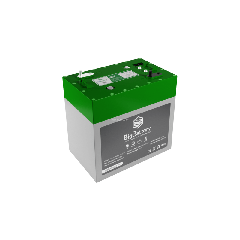 BigBattery 48V Eagle 2 LiFePO4 32Ah 1.63kWh Battery - FEAGL-48016-G2