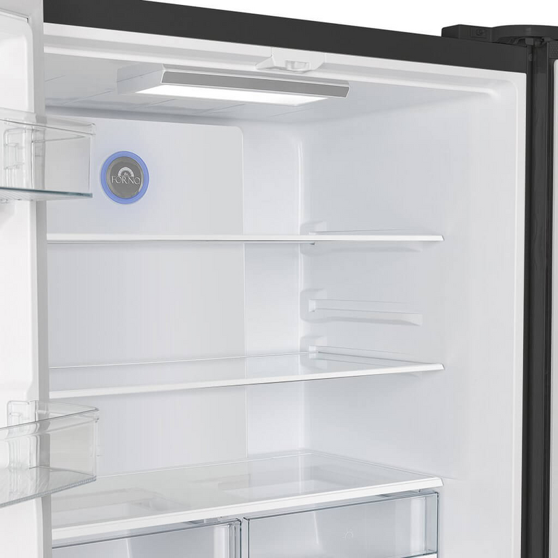 Forno MOENA 36" French Door 19.2 cu.ft. Black Refrigerator - FFRBI1820-36BLK