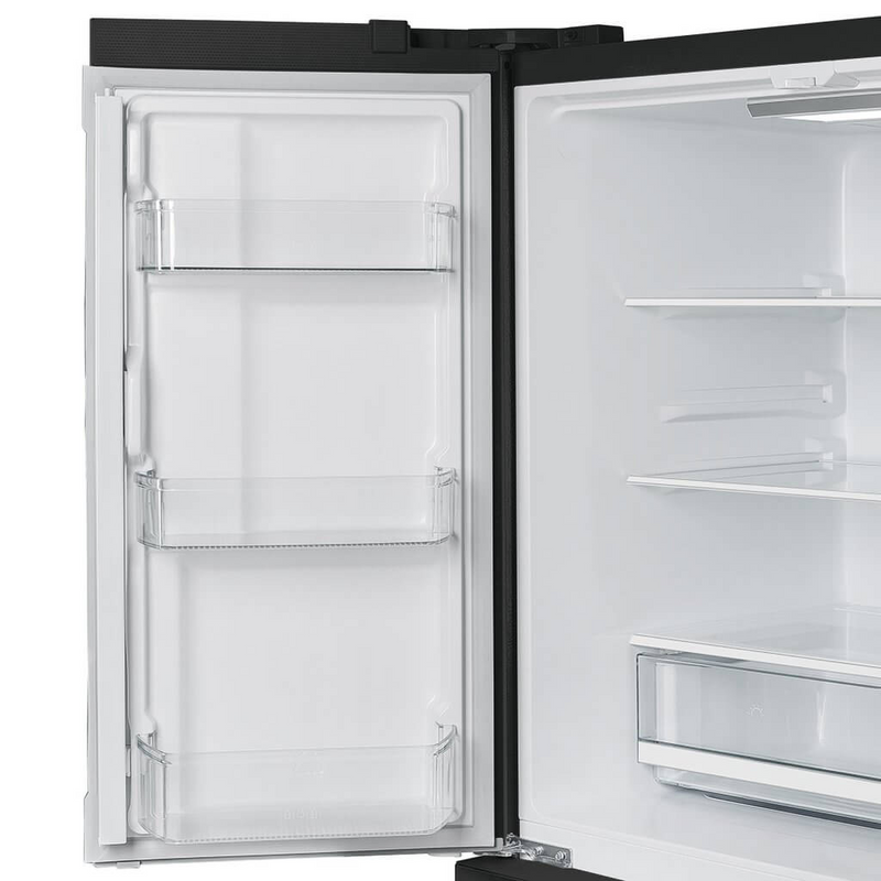 Forno MOENA 36" French Door 19.2 cu.ft. Black Refrigerator - FFRBI1820-36BLK