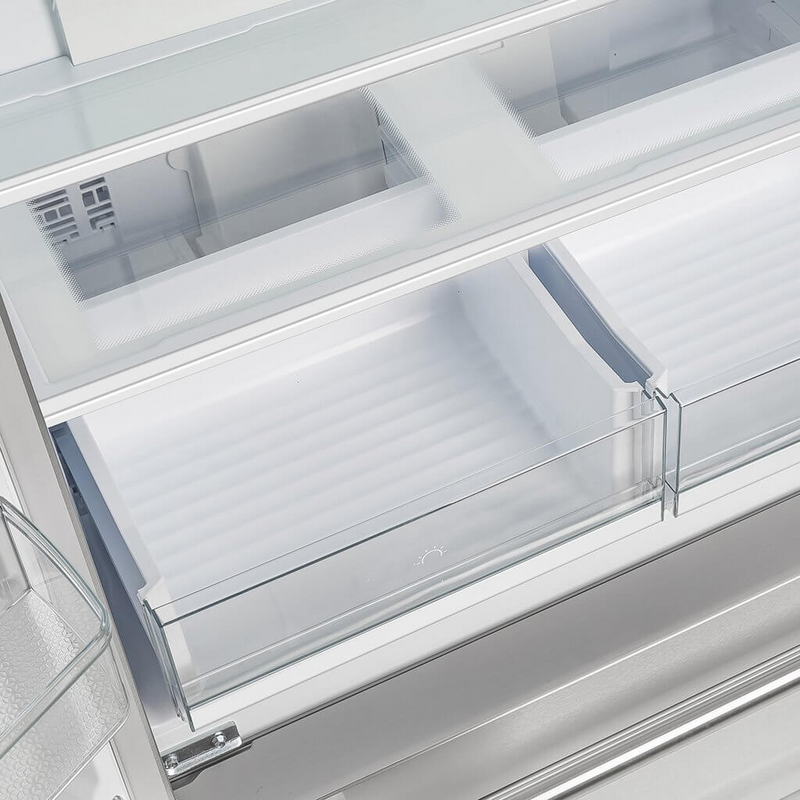 Forno MOENA 36" French Door 19.2 cu.ft. Stainless Steel Refrigerator - FFRBI1820-36SB