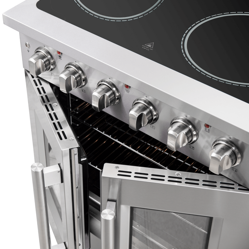 Forno GALIANO 30" Freestanding French Door Electric Range - FFSEL6917-30