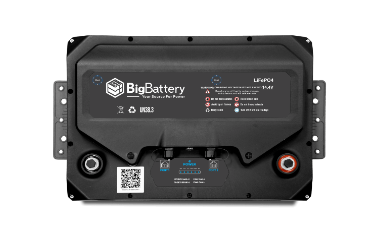 BigBattery 12V HUSKY 2 INV Lithium Battery 5.12Kwh 400Ah LiFePO4 Inverter - FHSKY-12051-G2-INV