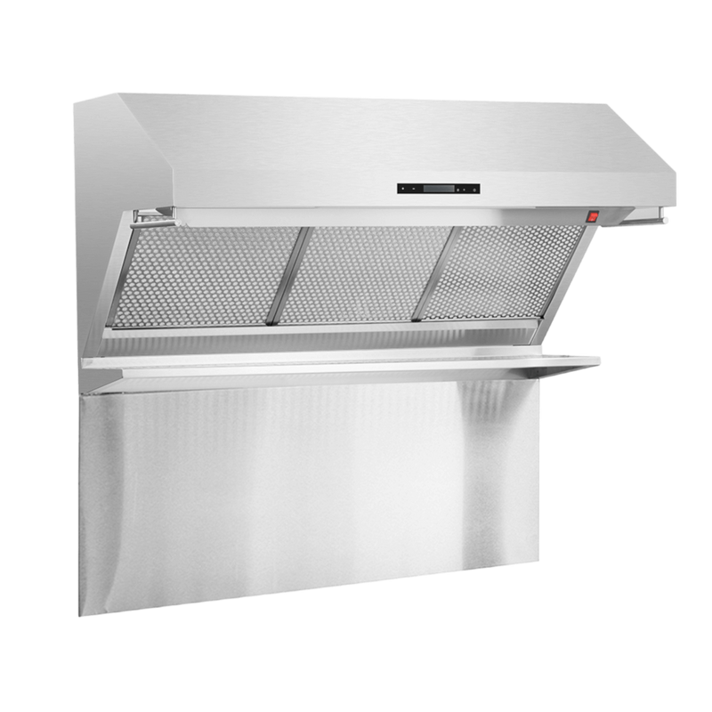 Forno SAVONA 48" Wall Mount Range Hood 1200 CFM with Backsplash - FRHWM5029-48HB