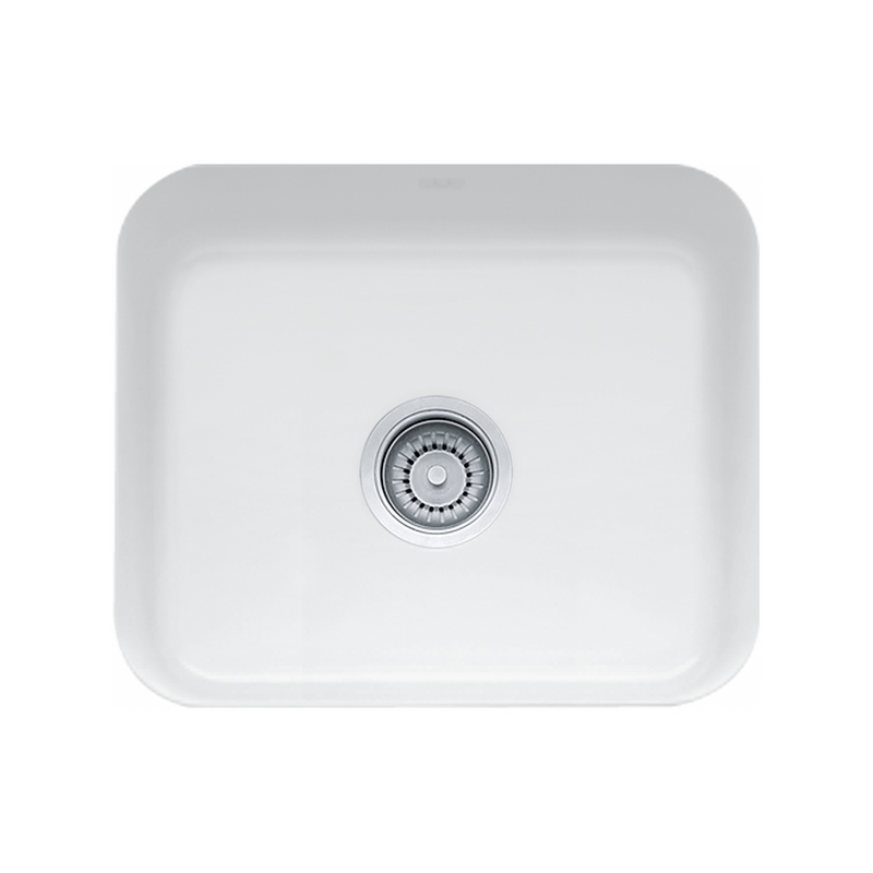 Franke 21.62" Cisterna Fireclay Undermount Kitchen Sink - CCK110-19WH