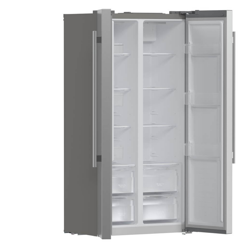 Forno SALERNO 33" Side-by-side 15.6 cu.ft. Stainless Steel Refrigerator - FFRBI1805-33SB