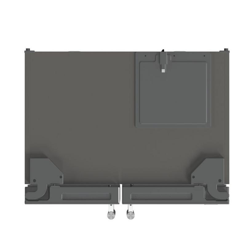 Forno SALERNO 33" Side-by-side 15.6 cu.ft. Stainless Steel Refrigerator - FFRBI1805-33SB