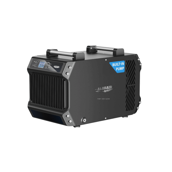 AlorAir Galaxy 85P Crawlspace Dehumidifier with Pump – 180 PPD Commercial Basement & Crawl Space Humidity Control