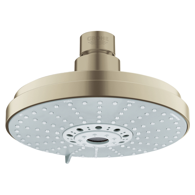 Grohe RAINSHOWER 160 Shower Head, 6-1/4" - 4 Sprays, 2.5 gpm