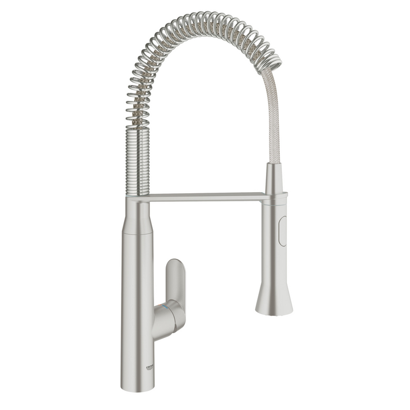 Grohe K7 Medium Single-Handle Semi-Pro Dual Spray Kitchen Faucet 1.75 GPM