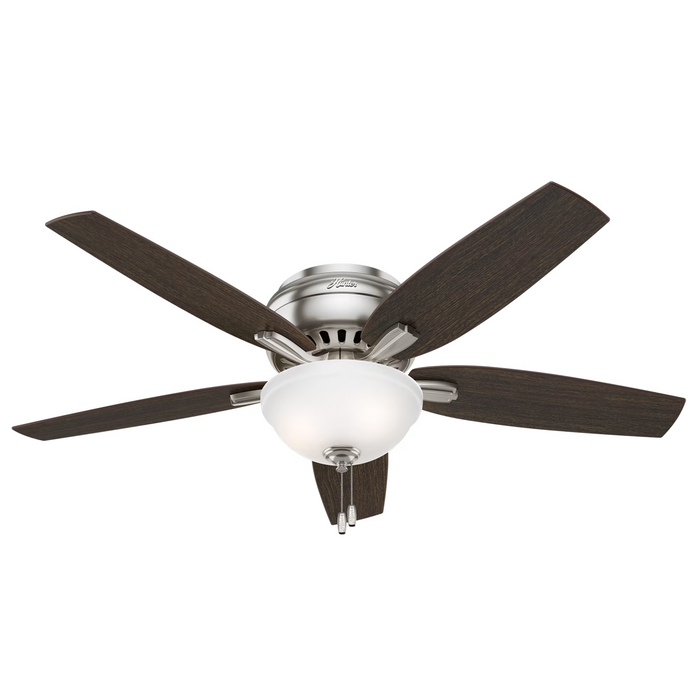 Hunter 52-Inch Newsome Low Profile Ceiling Fan with Light
