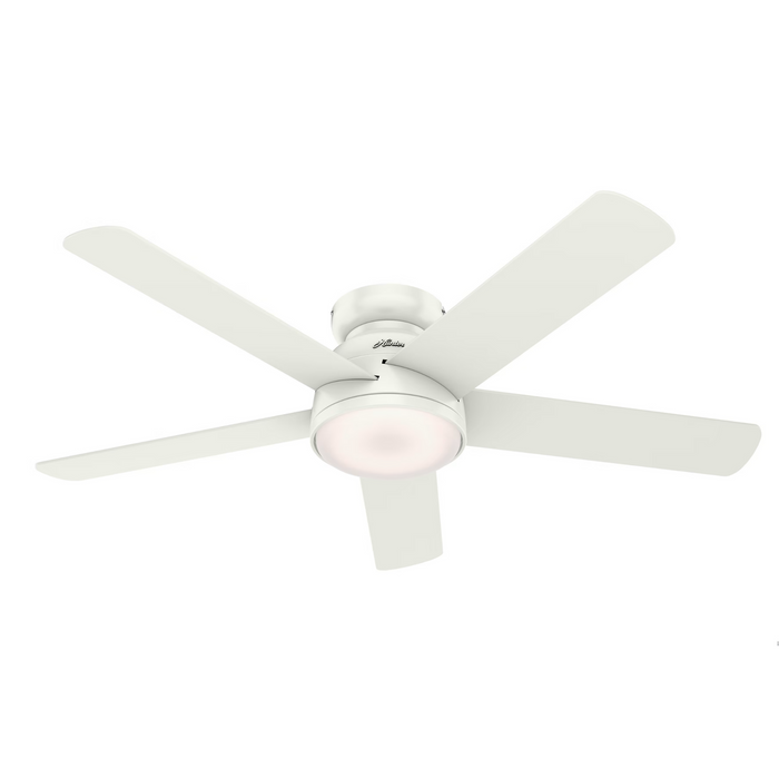 Hunter 54-inch Romulus Low Profile Smart Ceiling Fan With LED Light