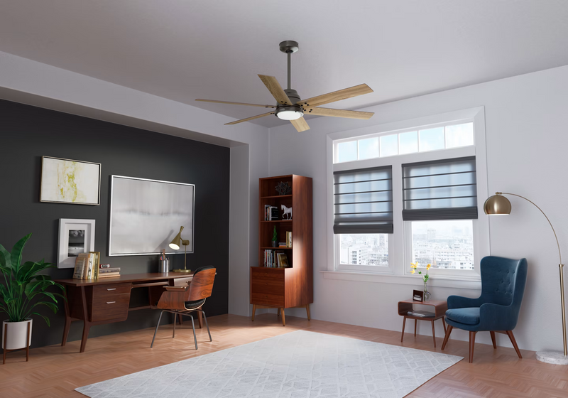 Hunter 60-inch Gravity Ceiling Fan With LED Light