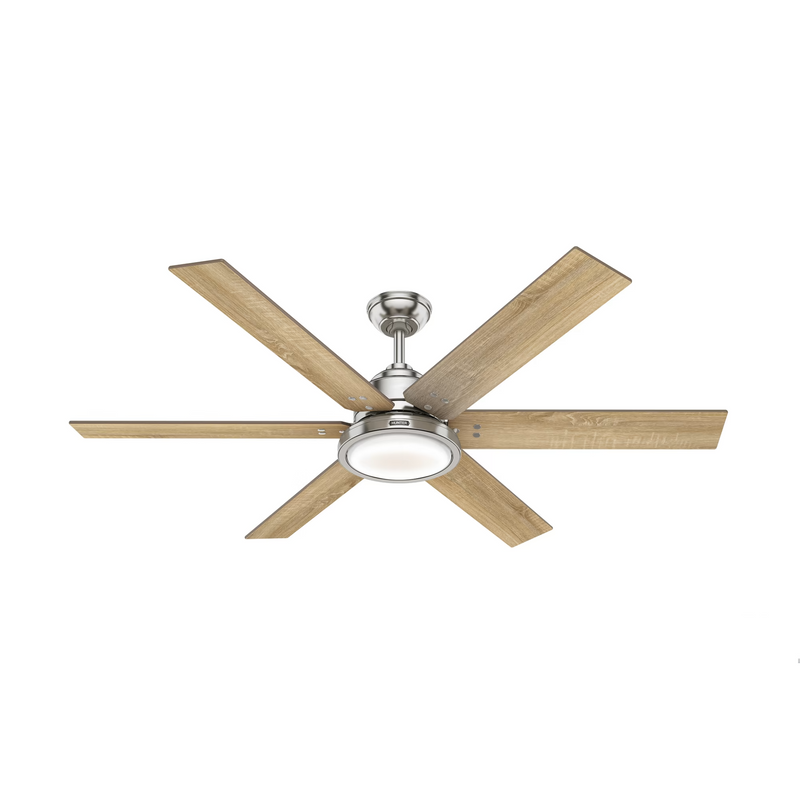 Hunter 60-inch Warrant Ceiling Fan With LED Light
