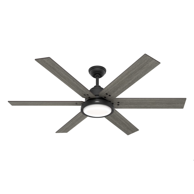 Hunter 60-inch Warrant Ceiling Fan With LED Light
