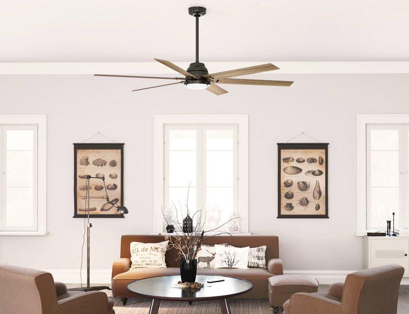 Hunter 72-Inch Gravity Ceiling Fan With LED Light