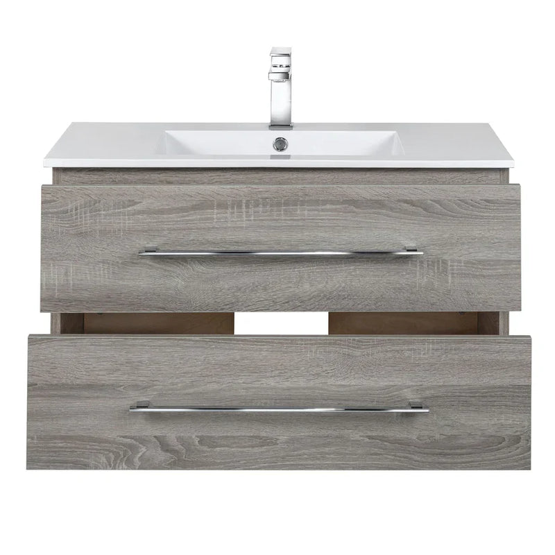 Cutler Kato 36” Organic Wall Mount Vanity FV DORATO36