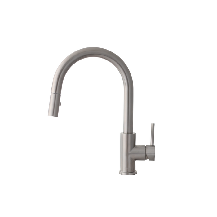 Stylish Modena Single Handle Pull Down Kitchen Faucet