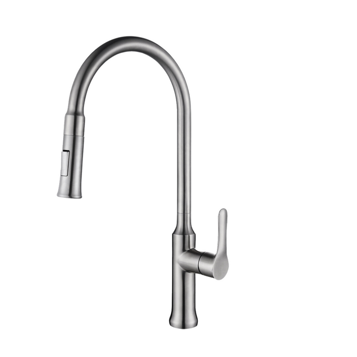 Stylish FORLI Single Handle Pull Down Kitchen Faucet