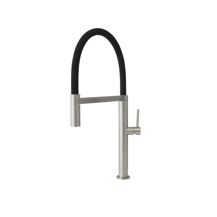 Stylish CARPI Single Handle Pull Down Kitchen Faucet