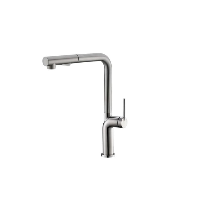 Stylish LATINA Single Handle Pull Down Kitchen Faucet