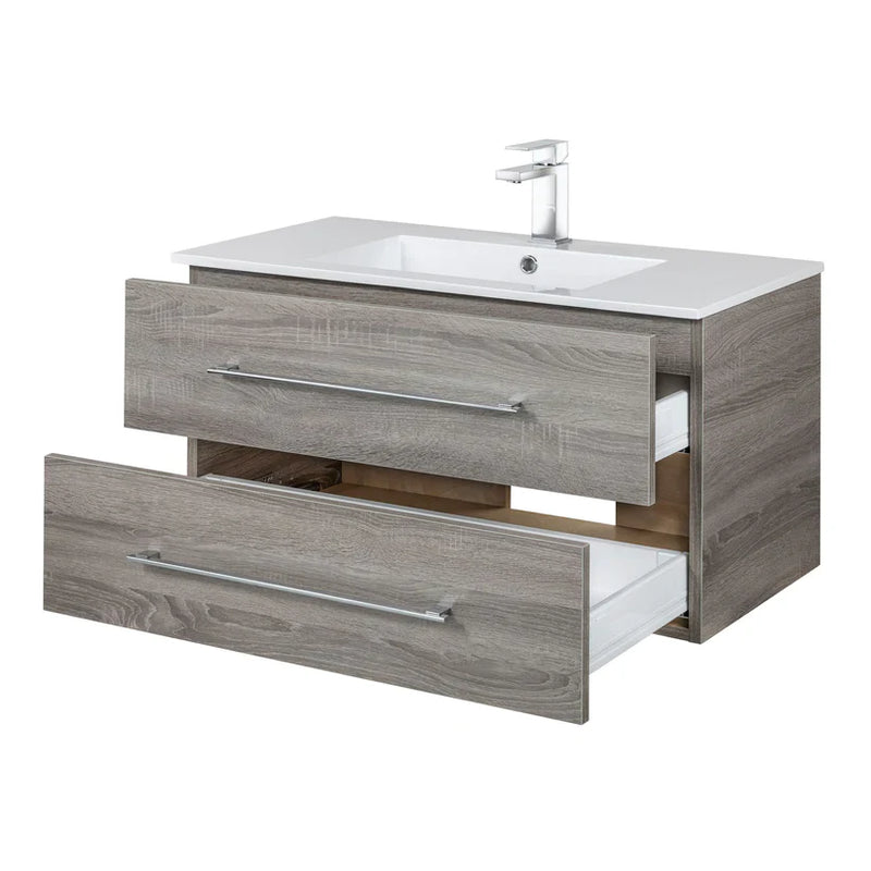 Cutler Kato 36” Organic Wall Mount Vanity FV DORATO36