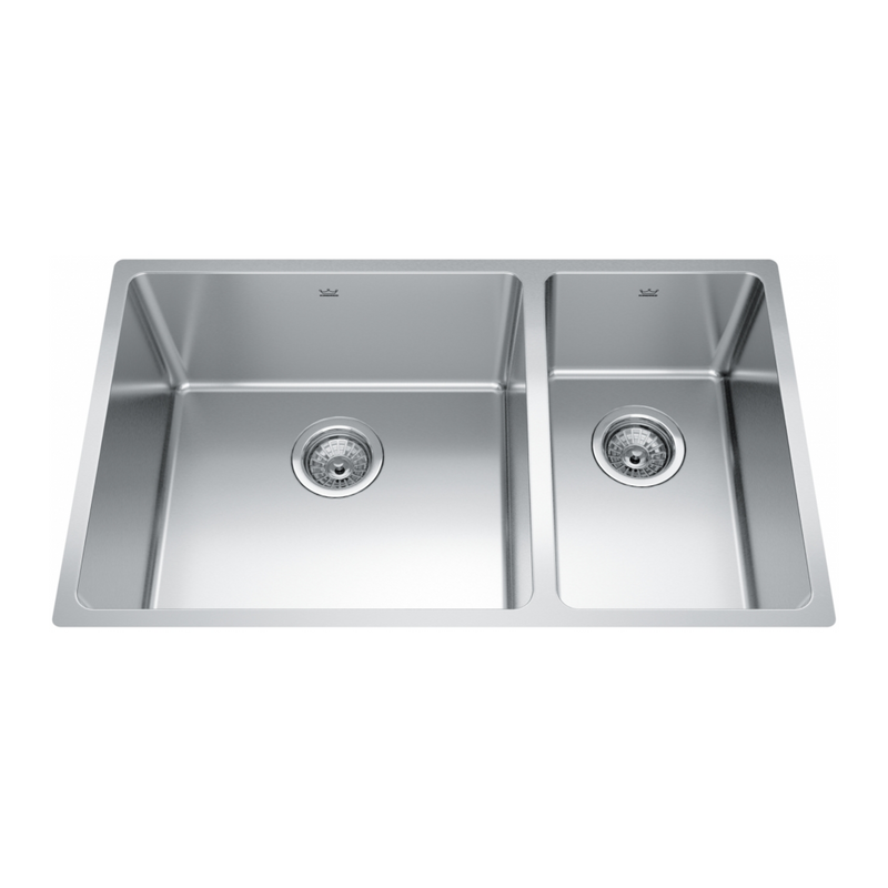 Kindred 30.6" Brookmore Undermount Kitchen Sink - BCU1831R-9N