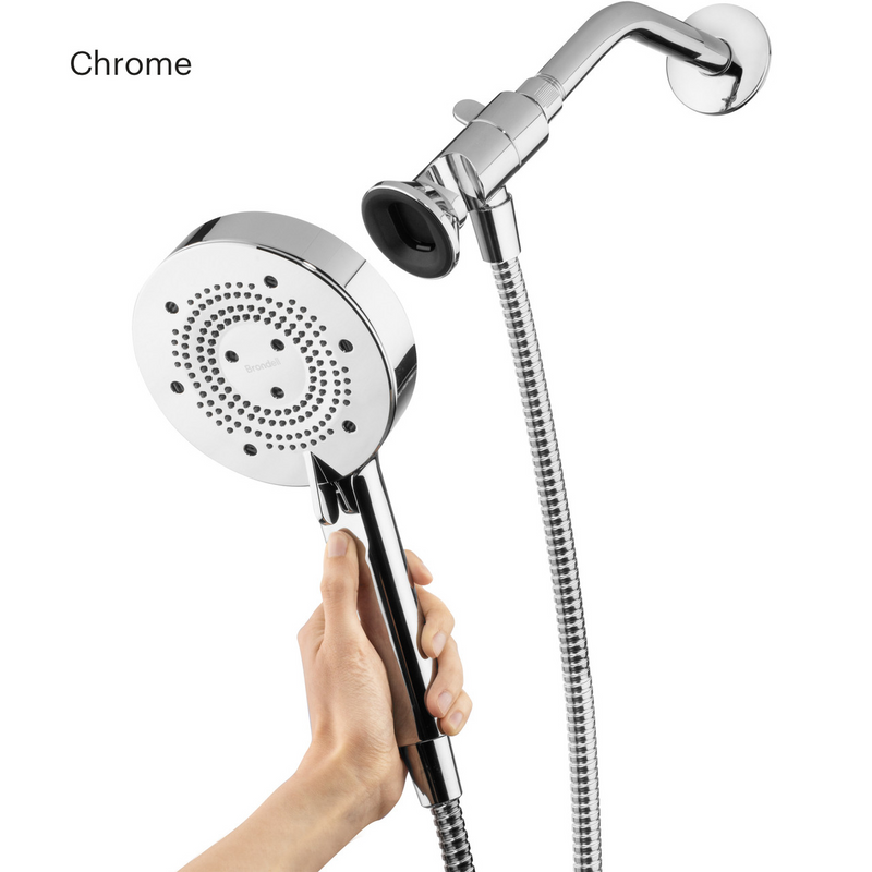 Brondell Nebia Yuba 5-Setting Handshower with HaloNetic Double Docking System