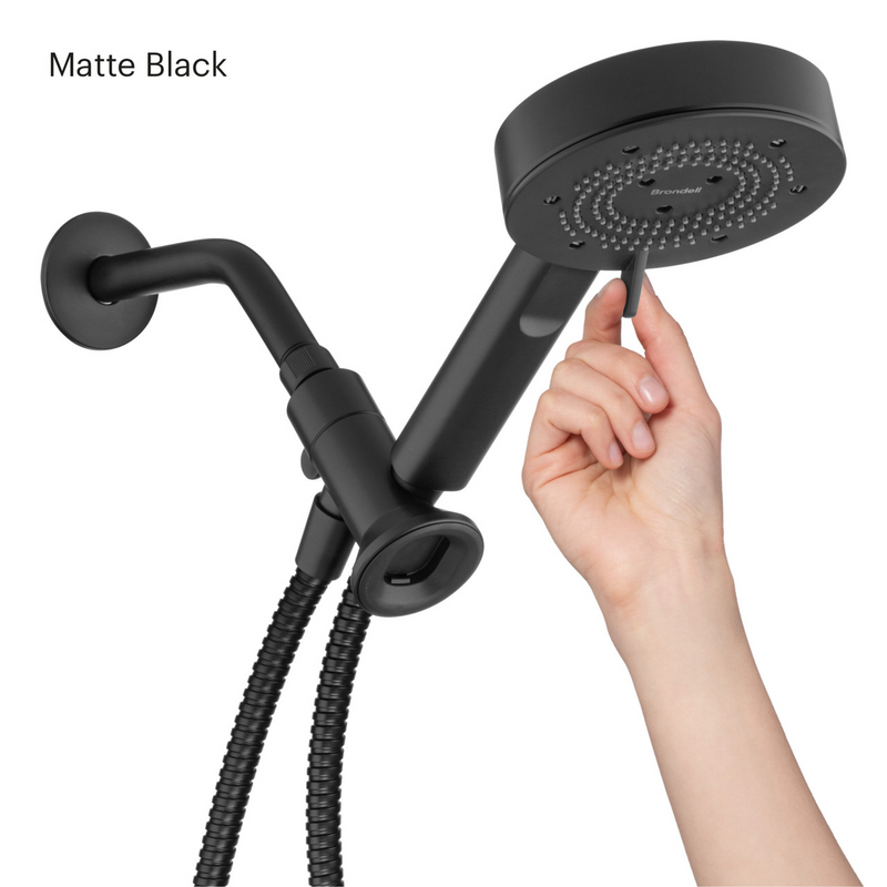 Brondell Nebia Yuba 5-Setting Handshower with HaloNetic Double Docking System