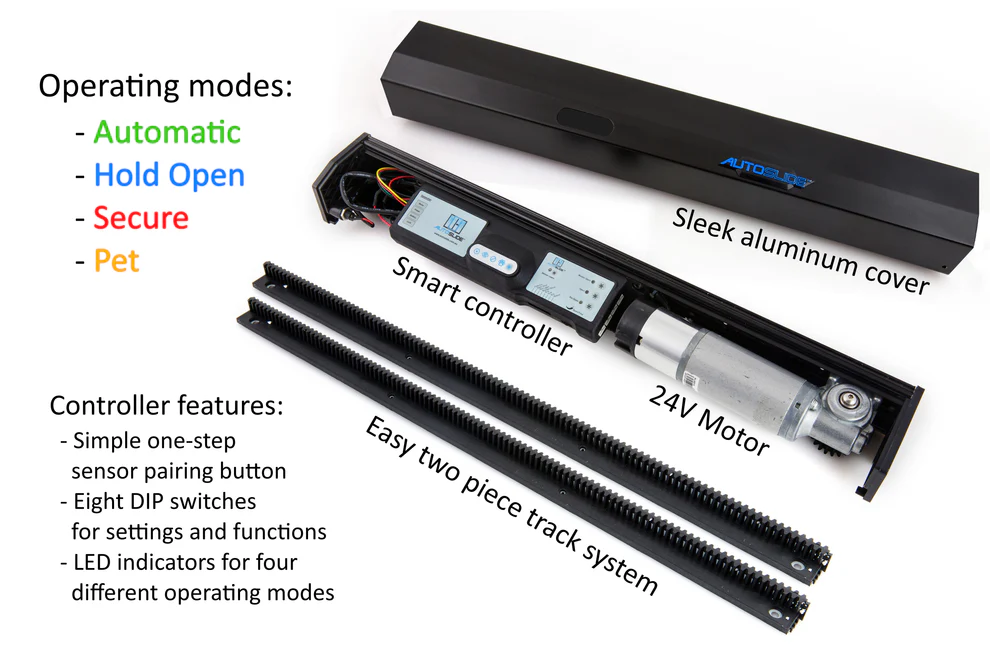 Autoslide Motion Activated Pet Door System