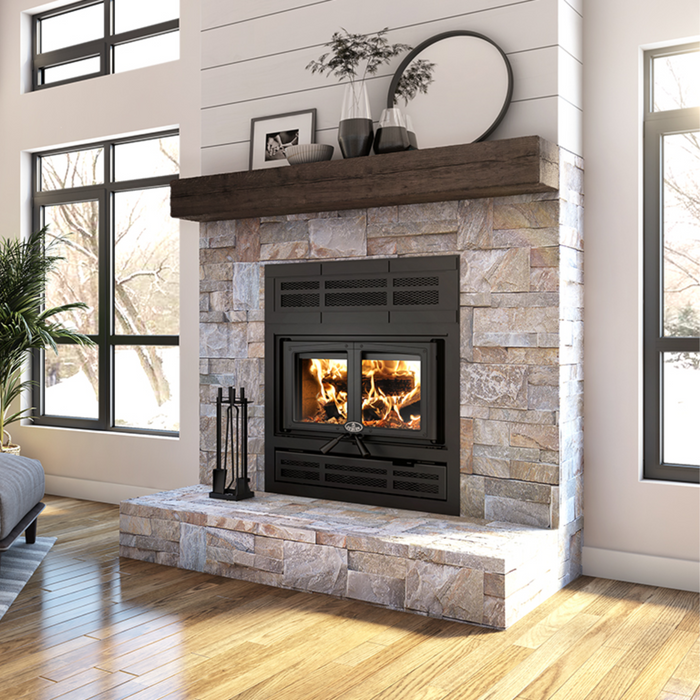 Osburn Everest II High-Efficiency Fireplace Bundle