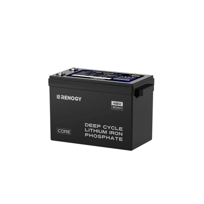 Renogy Core - 48V 50Ah Smart Lithium Iron Phosphate Battery w/Self-heating - RBT4850LFPSHx4