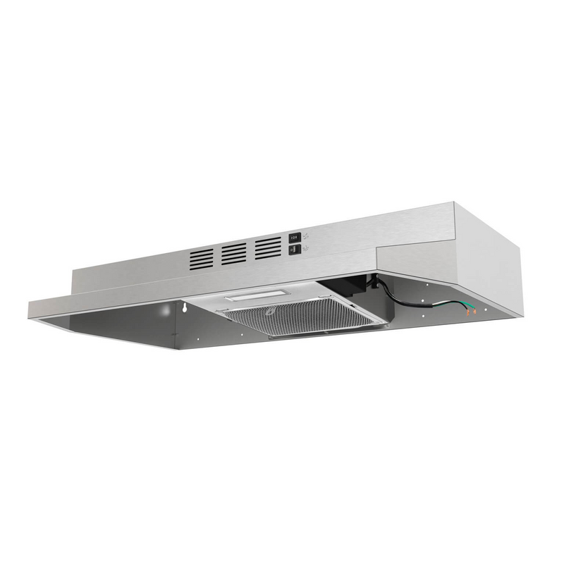 Forno CAPPA 30" Under Cabinet Mount Range Hood in Stainless Steel 200 CFM - FRHUC5200-30